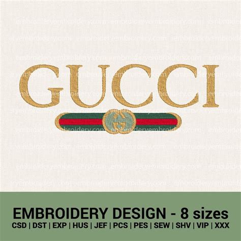 gucci embroidery patterns